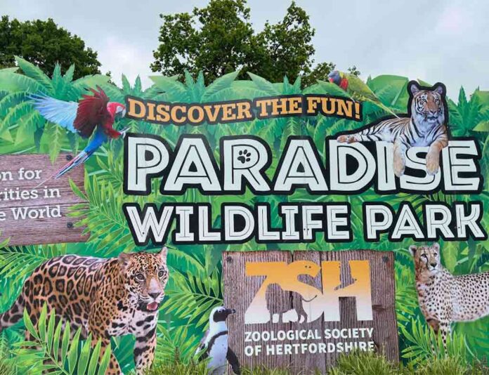 Paradise Wildlife Park Hertfordshire England